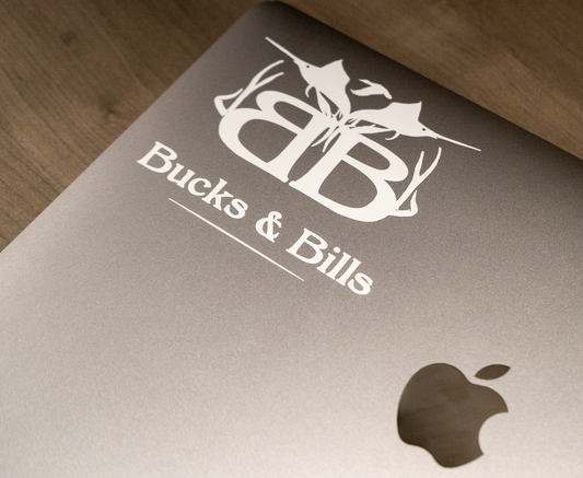 BUCKS & BILLS 4x4" Vinyl Decal